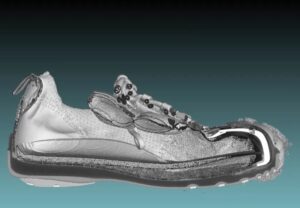 Tomografia industriale scarpa
